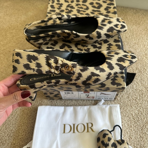 Dior Animal Print Women's Heels - Picture 1 of 5